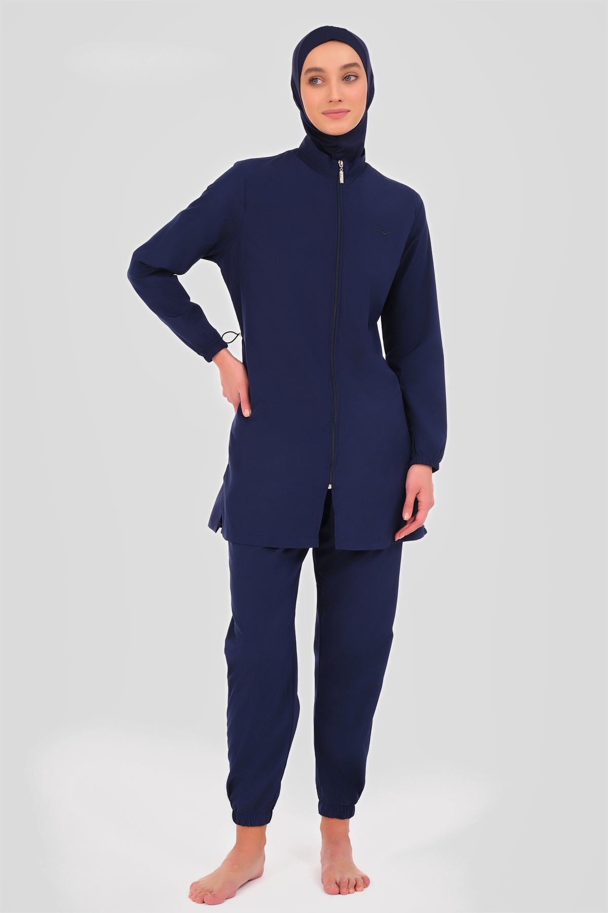 Plus Size Basic Parachute Burkini