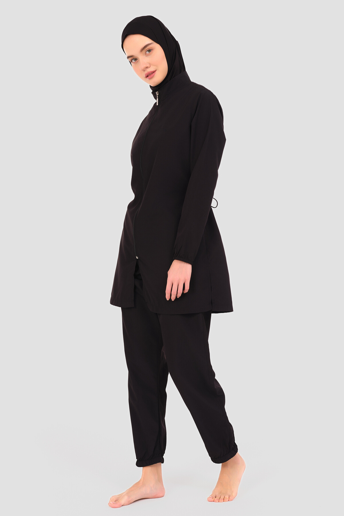 Plus Size Basic Parachute Burkini