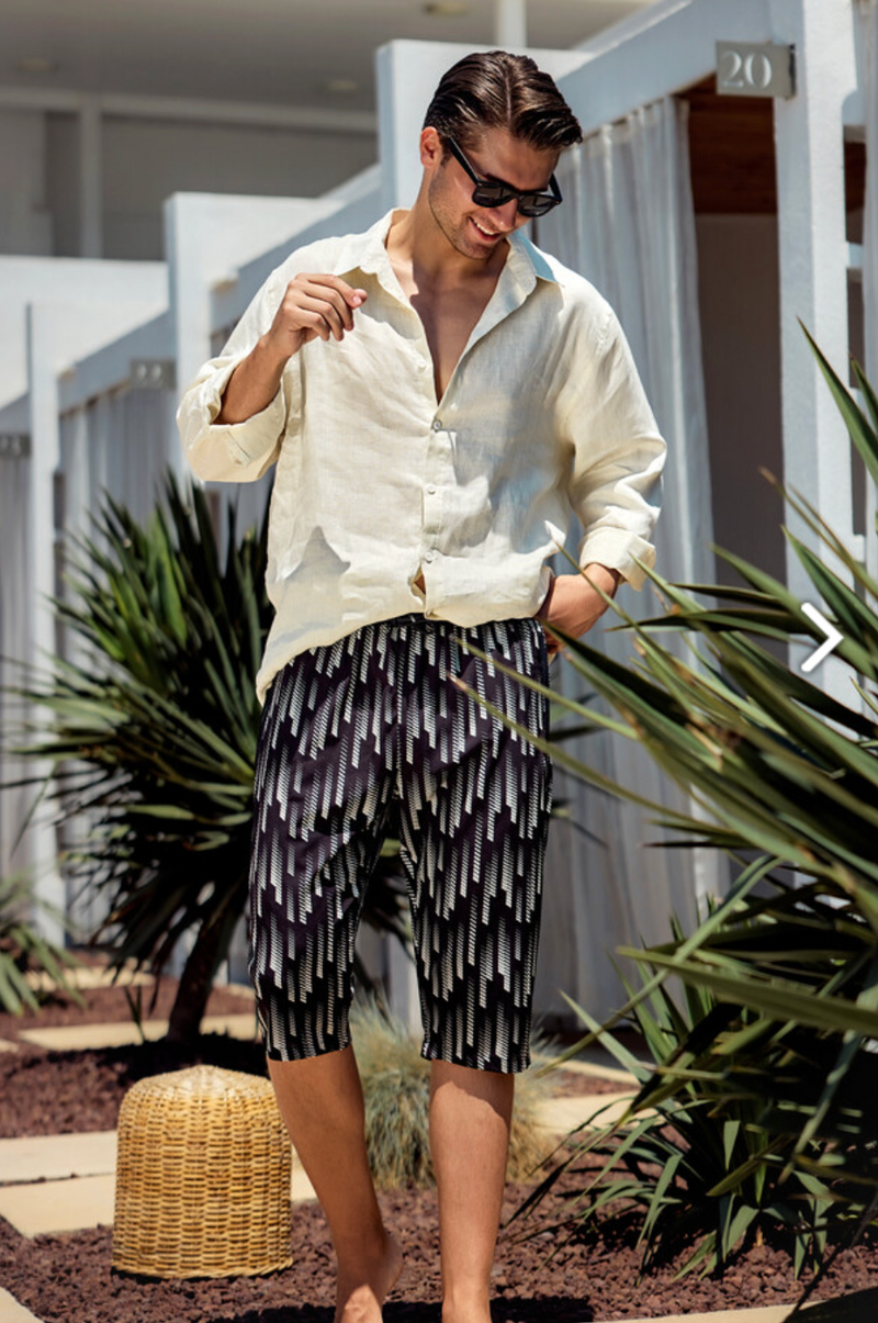 Elvan Men's Sport Lycra Swim Pants