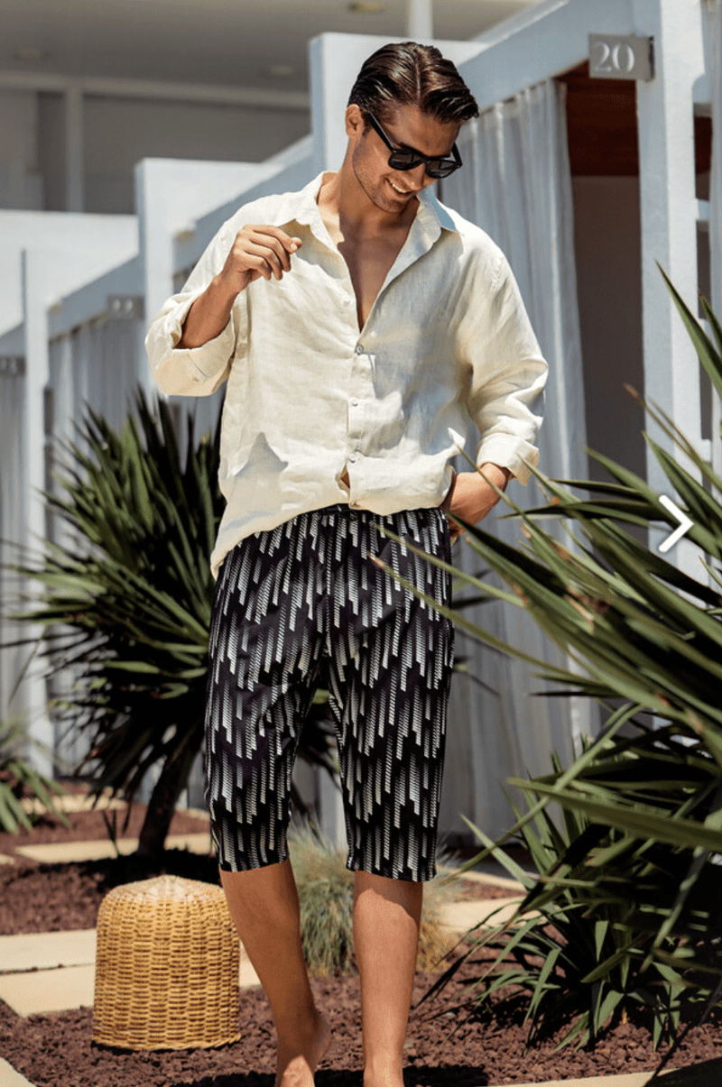 Elvan Men's Sport Lycra Swim Pants - Sadafswimwear