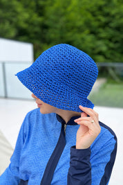 Knitted Blue Hat