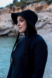 Tied Bucket Hat Black
