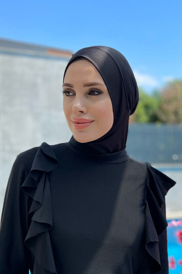 Black Full Hijab